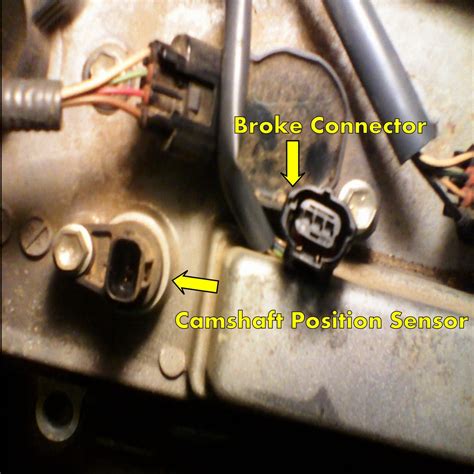 2000 toyota camry camshaft position sensor location