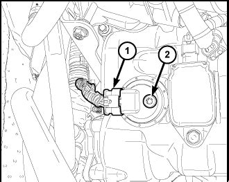 2006 chrysler 300 camshaft position sensor location