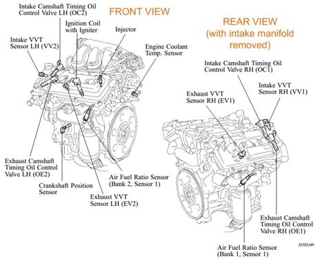 2011 toyota camry camshaft position sensor location